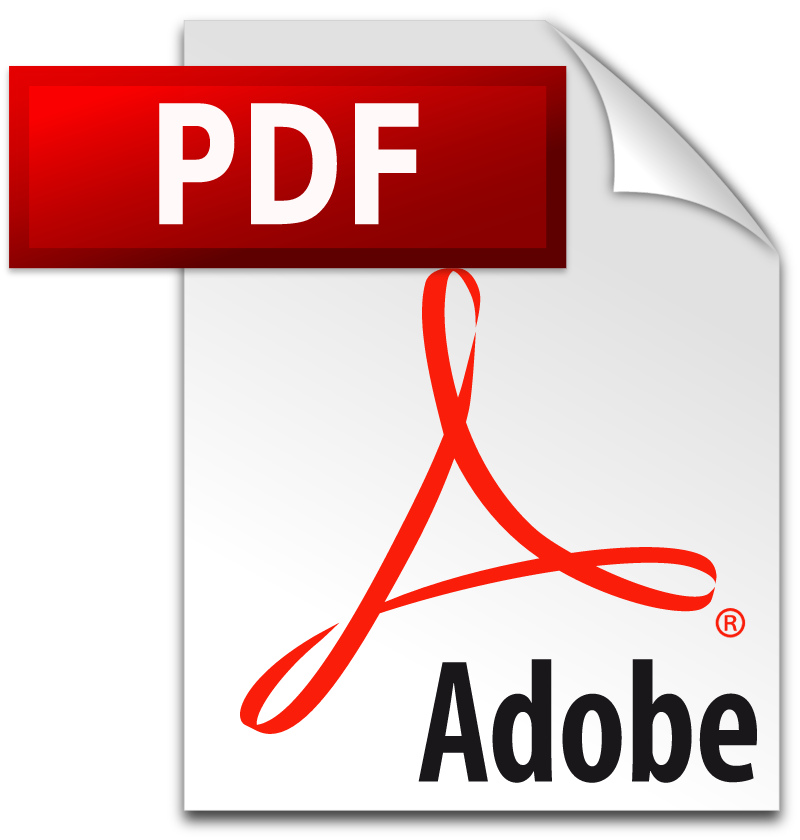 PDF icon vector