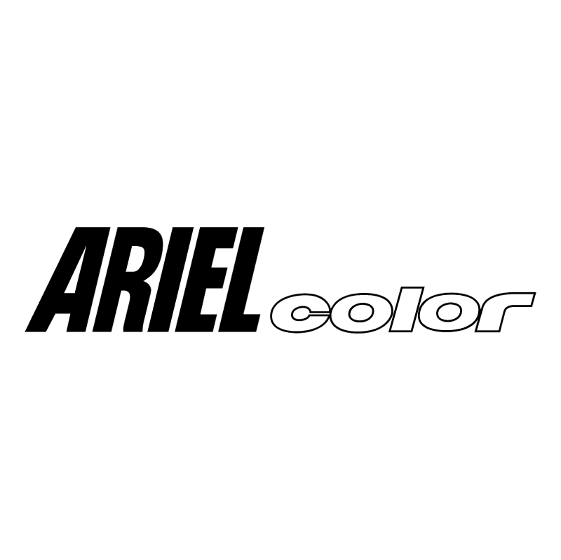 Ariel Color vector