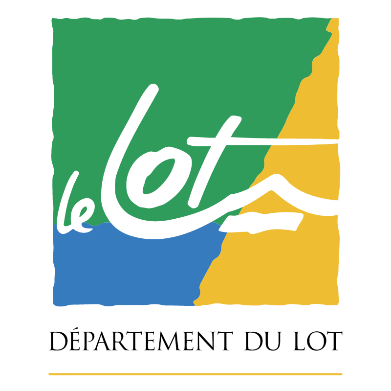 Departement du Lot vector logo