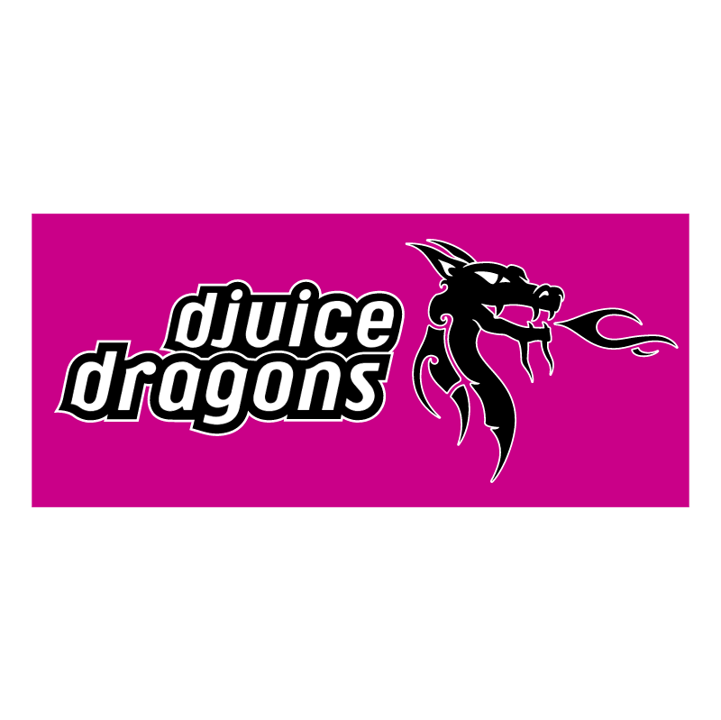 Djuice Dragons vector logo