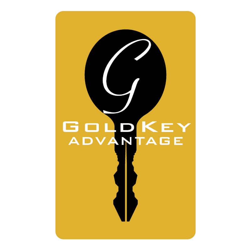Gold Key Advantage vector