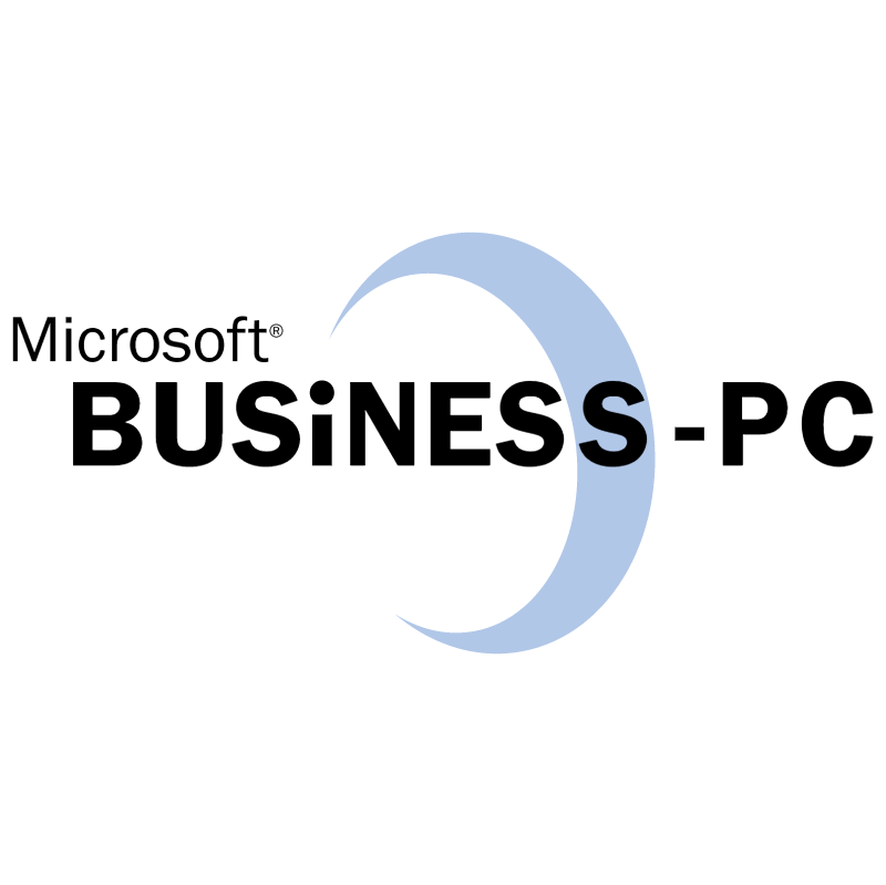 Microsoft Business PC vector