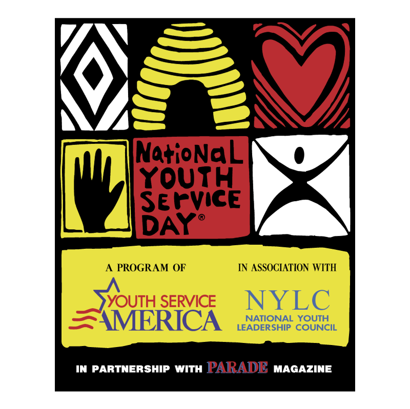 National Youth Service Day vector logo