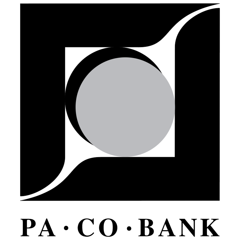Pa Co Bank vector logo
