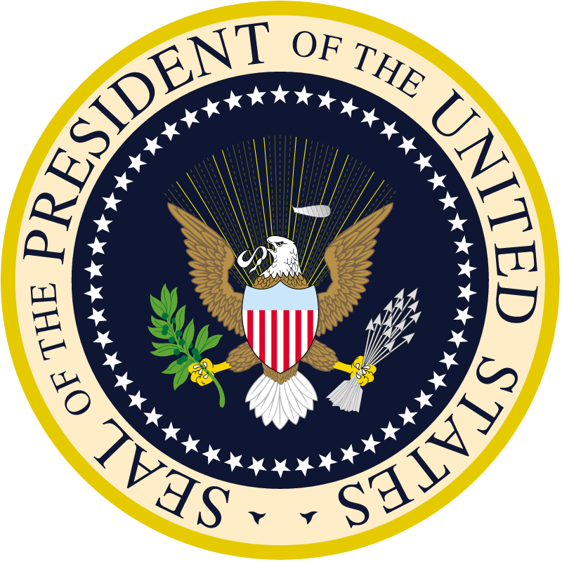 Seal of the President US vector