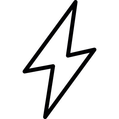 Flash Lightning bolt vector logo