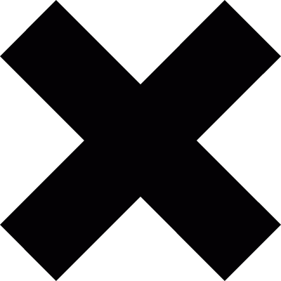X mark vector logo