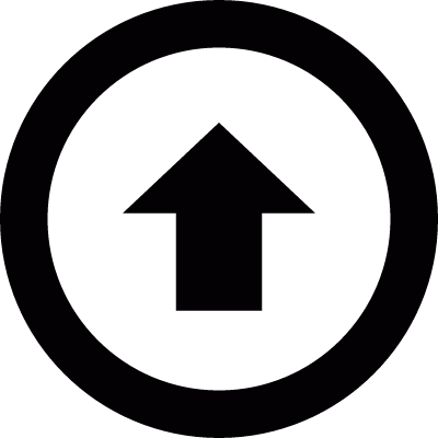 Up arrow vector logo
