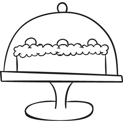 Cake Box vector logo