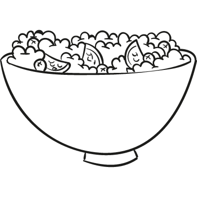 Appetizers Bowl vector logo