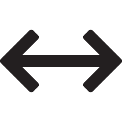 Horizontal Resize vector logo