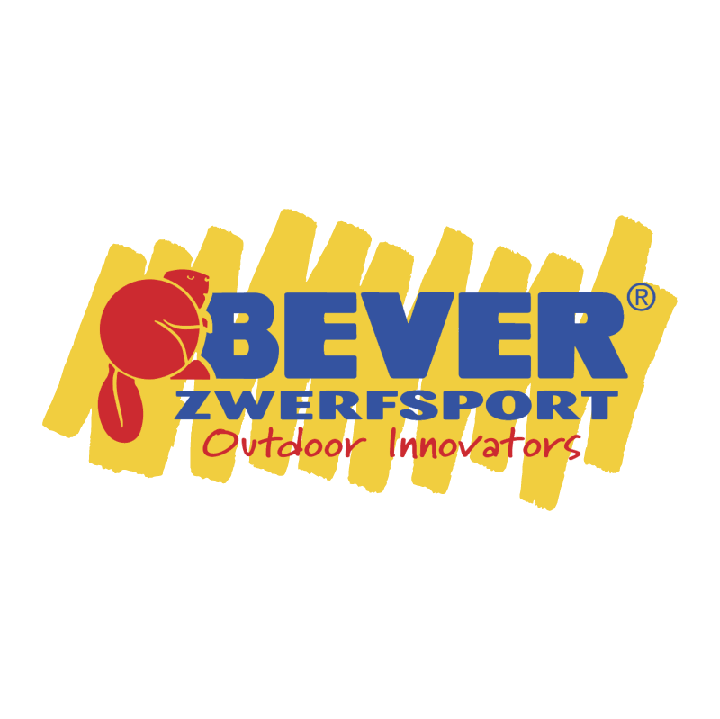 Bever Zwerfsport vector logo