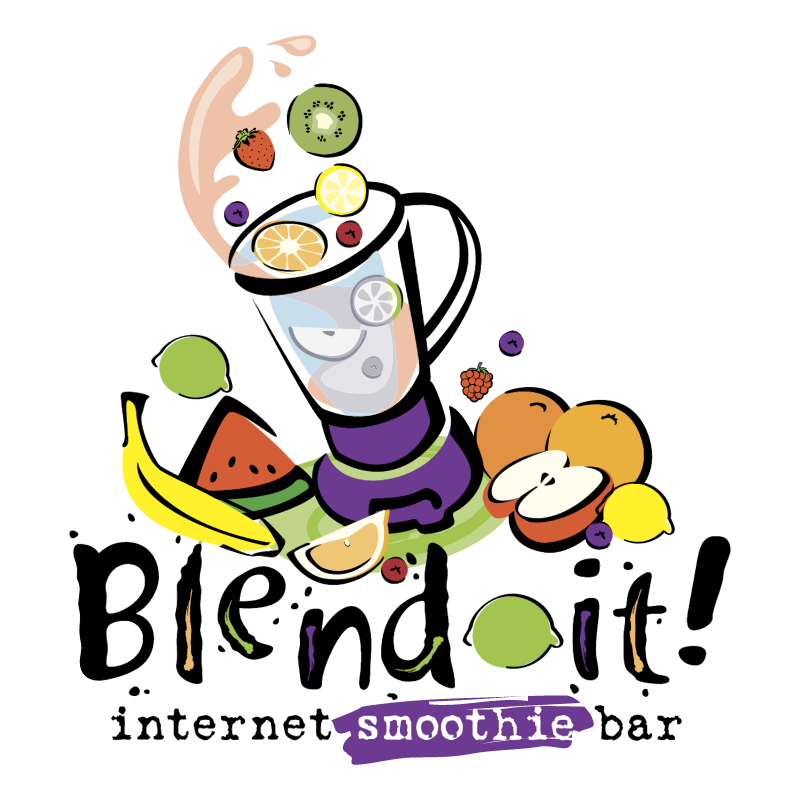 Blend it! vector logo