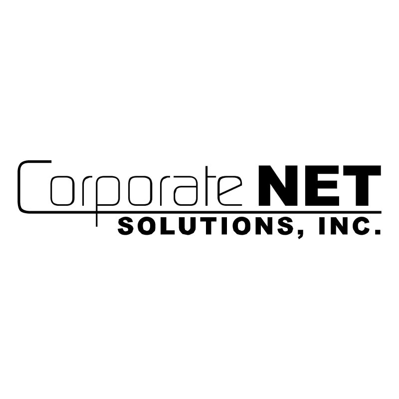 Corporate Net Solutions vector logo