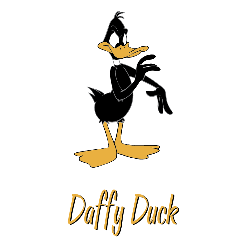 Daffy Duck vector logo
