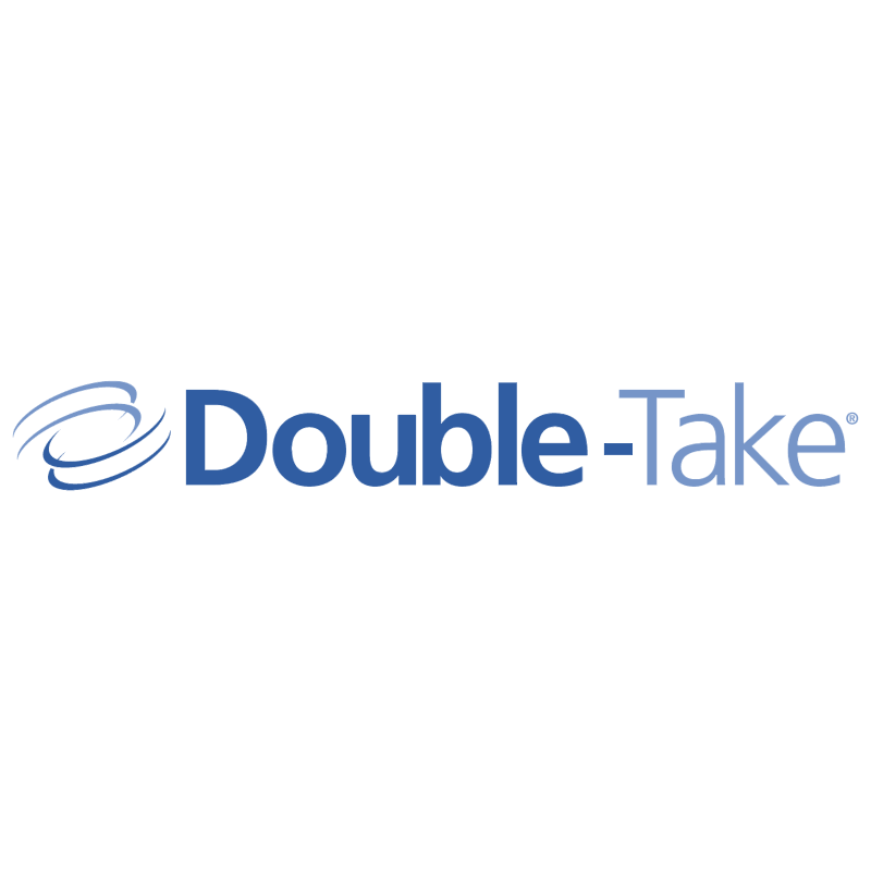 Double Take vector logo