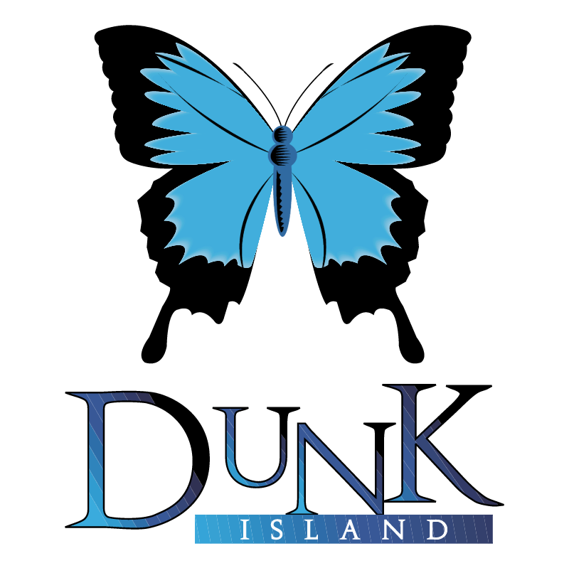 Dunk Island vector logo