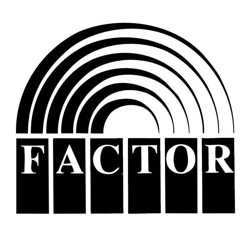 Factor vector logo