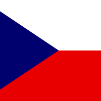 Flag of Czech Republic vector