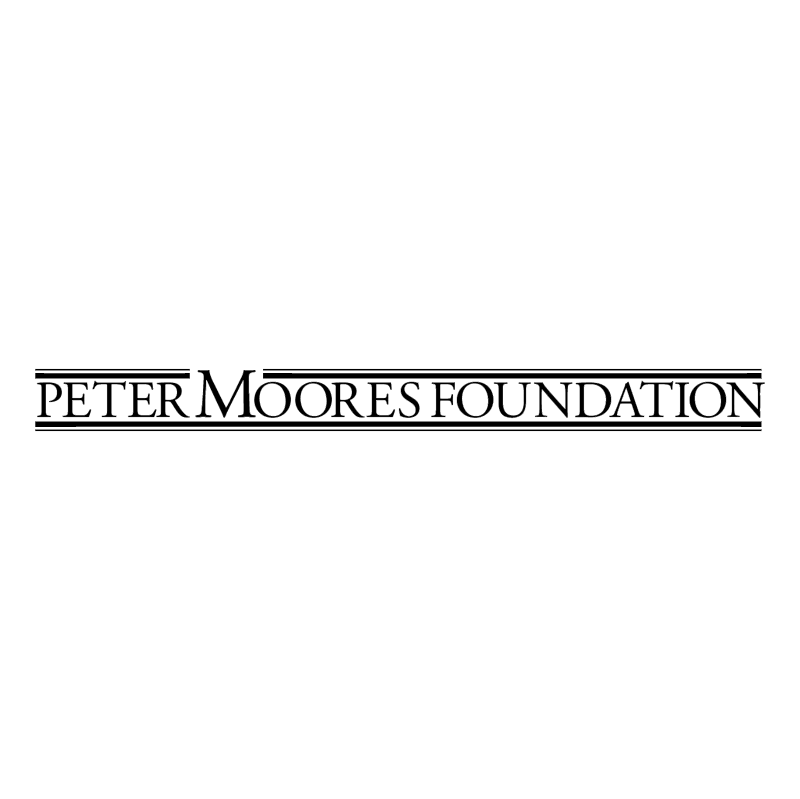 Peter Moores Foundation vector logo