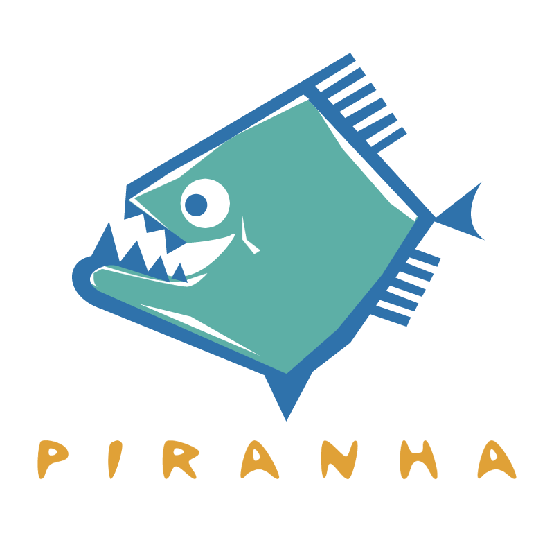 Piranha vector logo