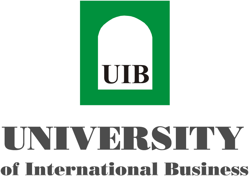 UIB University of International Business vector logo