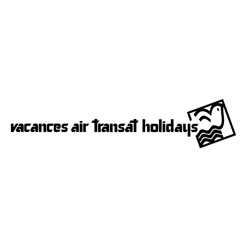 Vacances Air Transat Holidays vector