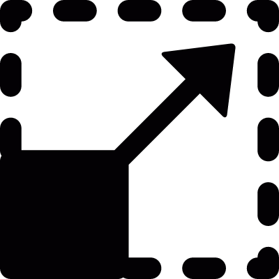 Resize vector logo