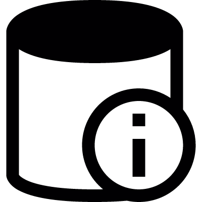 Database information vector logo