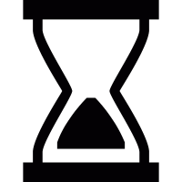 Hourglass vector