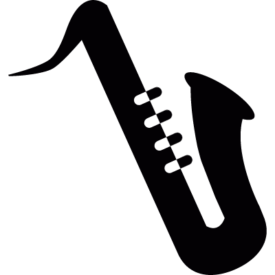 Saxophone vector logo