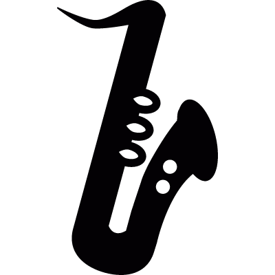 Saxophone vector logo