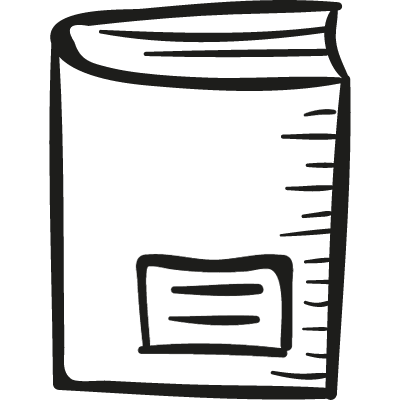 Draw Book vector logo
