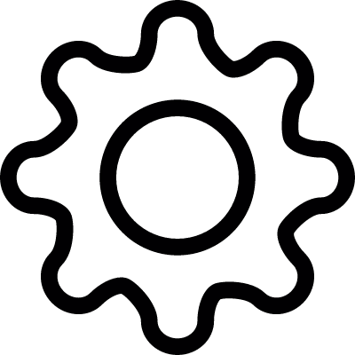 Cogwheel vector logo