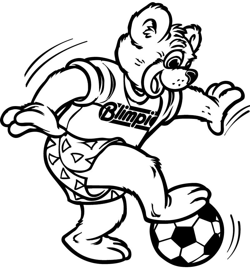 Blimpie Bear vector logo