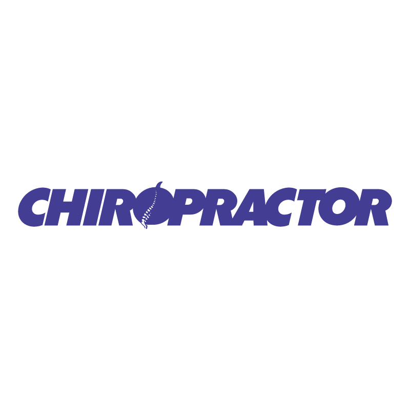 Chiropractor vector logo