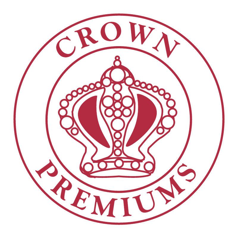 Crown Premiums vector logo