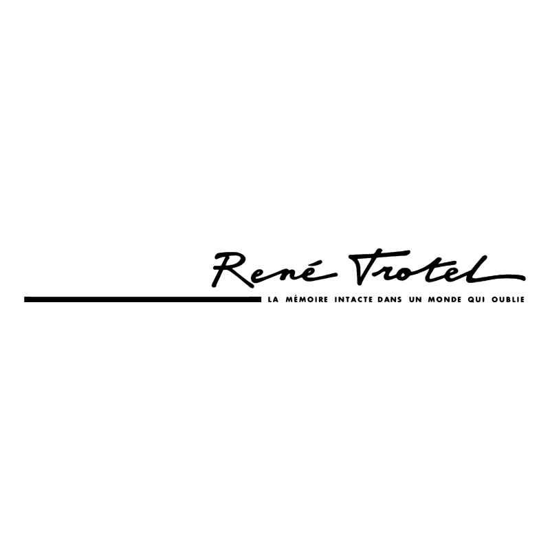 Rene Trotel vector logo