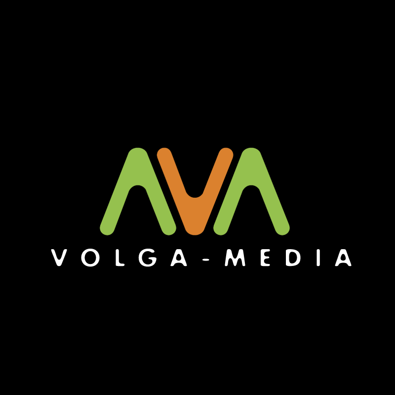 Volga Media vector logo