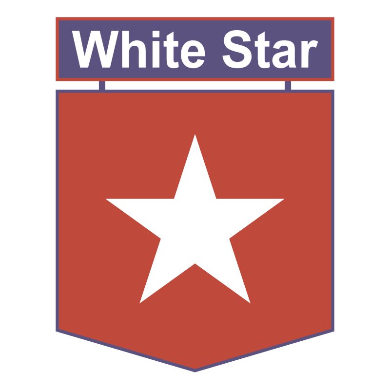 White Star vector logo