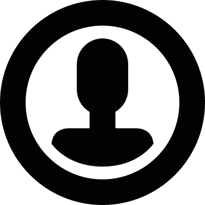 Personal avatar vector logo