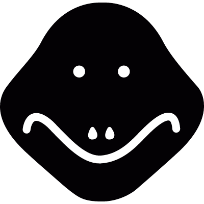 Lizard Head vector logo