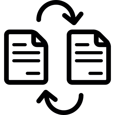 Refresh Files vector logo