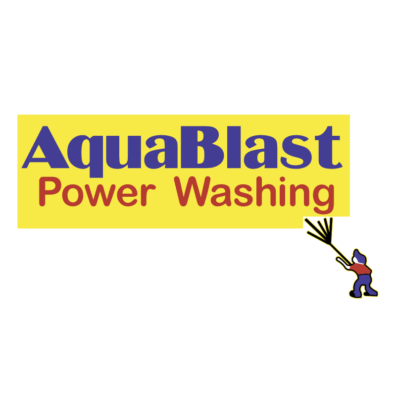 Aquablast Power Washing vector