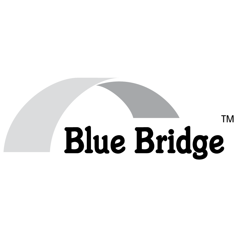 Blue Bridge vector