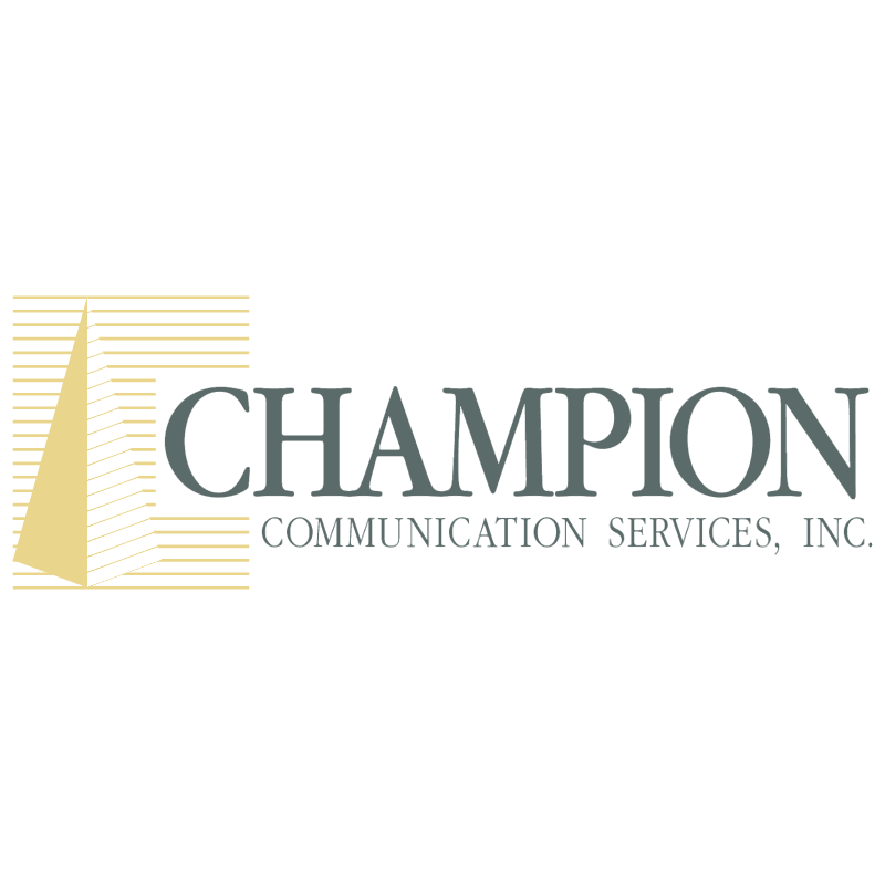 Champion Communication Services vector logo
