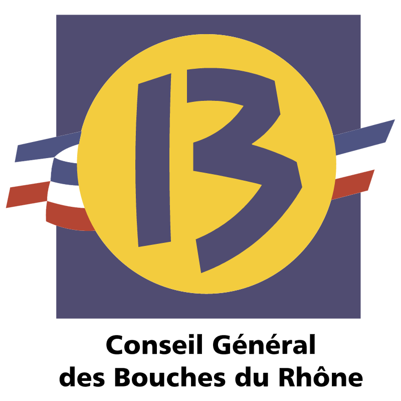 Conseil General des Bouches du Rhone vector