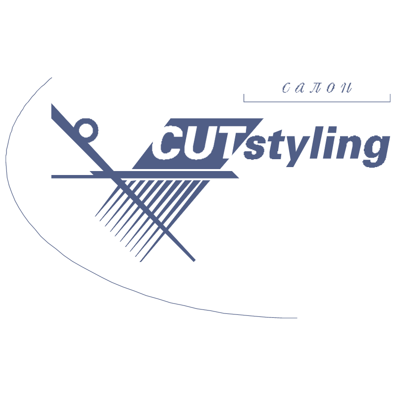 Cut Styling vector logo