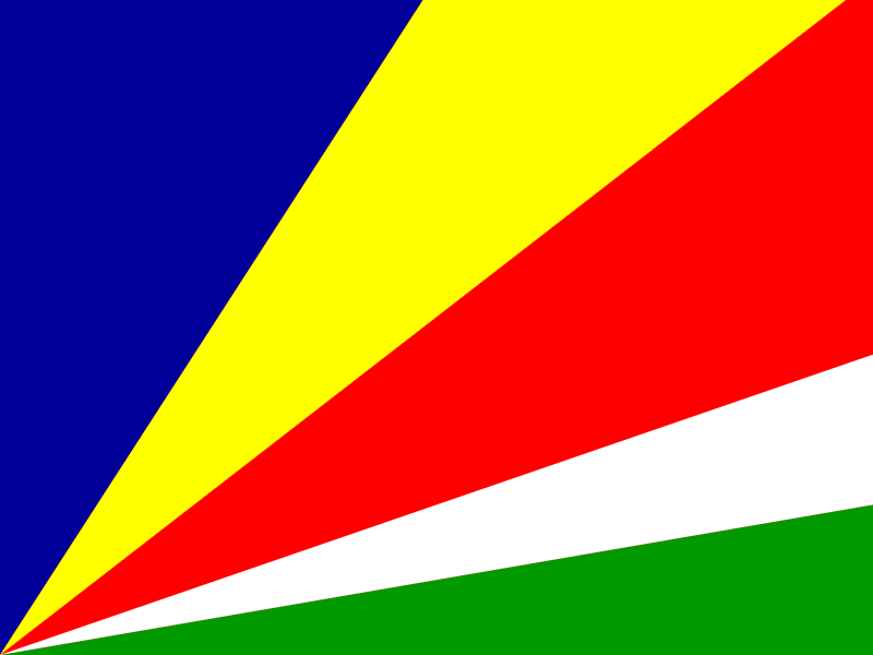 Flag of Seychelles vector logo