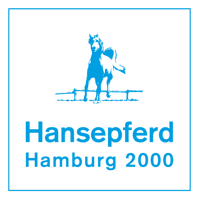 Hansepferd Hamburg vector logo